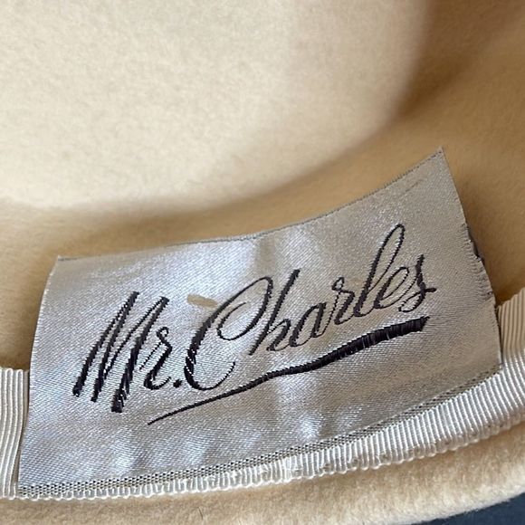 Vintage Mr. Charles Statement Hat with Veil - Picture 14 of 16